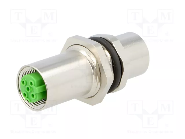 LAPP Acoplador recto para panel o conducto M12 hembra código D-Ethernet