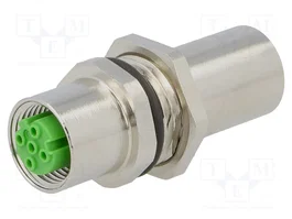 LAPP Acoplador recto para panel o conducto M12 hembra código D-Ethernet