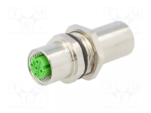 LAPP Acoplador recto para panel o conducto M12 hembra código D-Ethernet