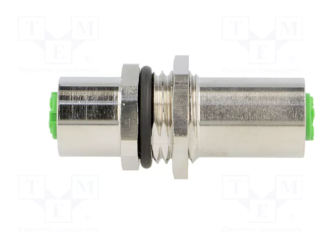 LAPP Acoplador recto para panel o conducto M12 hembra código D-Ethernet