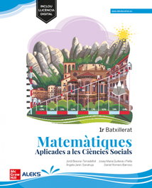 MC GRAW HILL INTERAMERICANA, MATEMATIQUES APLIC CCSS 1BATX CAT - ANT/(CAT).(22).MATEMATIQUES 1R.BATX (C.SOCIALS) LOMLOE