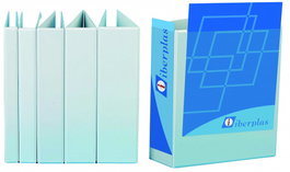 Iberplas Carpeta Canguro A4 2 Anillas Mixtas 40mm 8440M211 Plástico Blanco