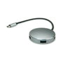 ROLINE Hub USB 3.2 Gen 1 14.02.5036 con 4 puertos y conexión Type-C