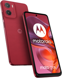 Motorola Moto G05 Smartphone 6.67" Android 15, 256 GB Almacenamiento, 4 GB RAM, Cámara 50 MP, Batería 5200 mAh, Color Rojo