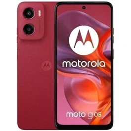 Motorola Moto G05 4GB RAM 256GB 6.67" HD+ 90Hz 50MP Android 15 Rojo