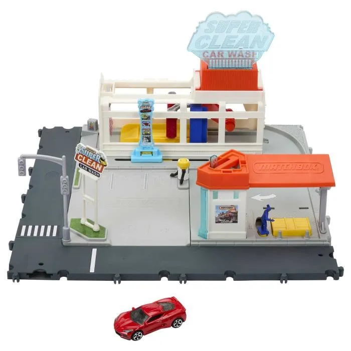 Matchbox MATHNJ54 Playset MBX Washing Station - Vehículos - 3 años y + Matchbox MATHNJ54 Playset MBX Washing Station - Vehículos - 3 años y +