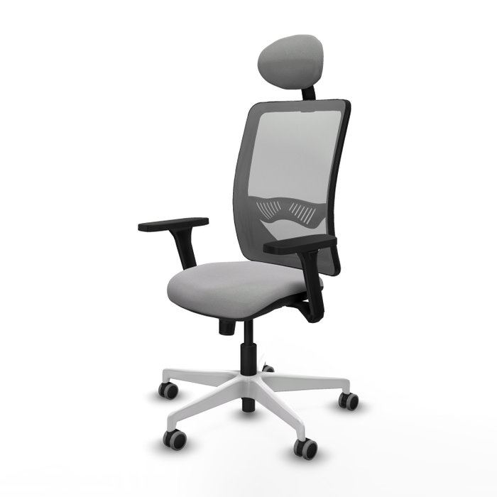 PIQUERAS Y CRESPO Silla de oficina Zulema con mecanismo Sincro, Gris PIQUERAS Y CRESPO Silla de oficina Zulema con mecanismo Sincro, Gris