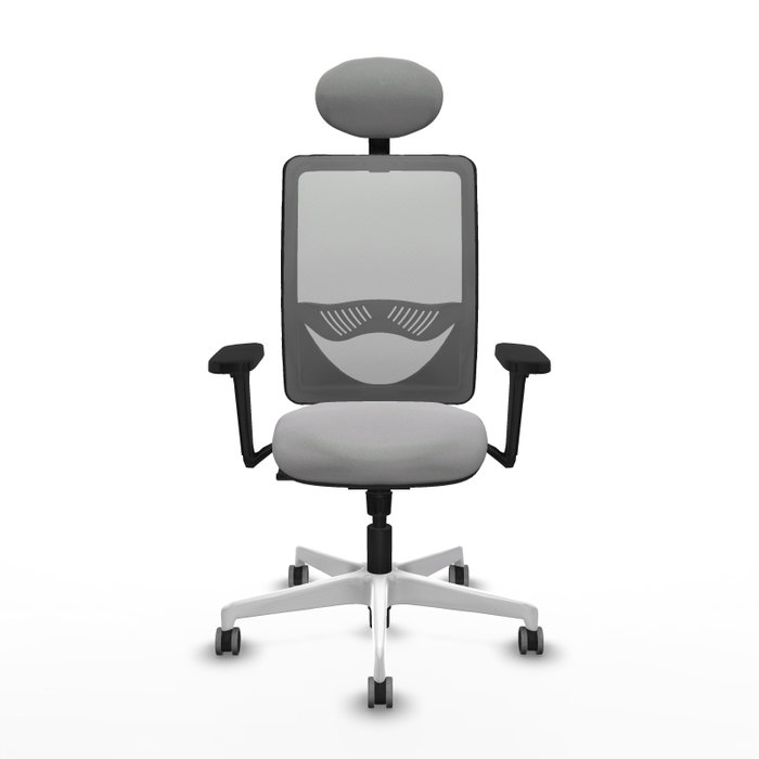 PIQUERAS Y CRESPO Silla de oficina Zulema con mecanismo Sincro, Gris PIQUERAS Y CRESPO Silla de oficina Zulema con mecanismo Sincro, Gris
