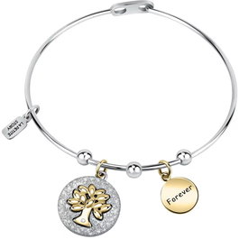 La Petite Story Pulsera LPS05ASF25 de Acero Inoxidable Gris