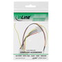 Sonstige InLine 33007T Cable de alimentación interna Molex 4-pin