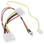 Sonstige InLine 33007T Cable de alimentación interna Molex 4-pin