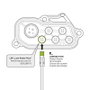 SP Connect Cable E-Bike con Interfaz Bosch LPP - Cargador USB-C, 110 cm, Negro - Homologado Bosch para Lower Power Port