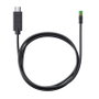 SP Connect Cable E-Bike con Interfaz Bosch LPP - Cargador USB-C, 110 cm, Negro - Homologado Bosch para Lower Power Port