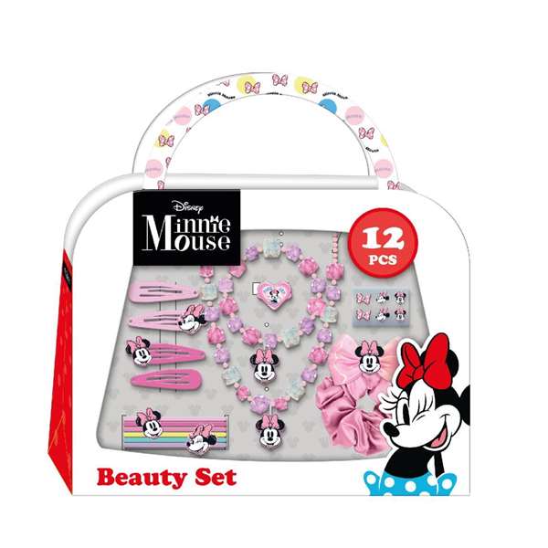 Cerdá Accesorios de Belleza Minnie (12 Piezas) 28.0 x 21.6 x 3.8 cm