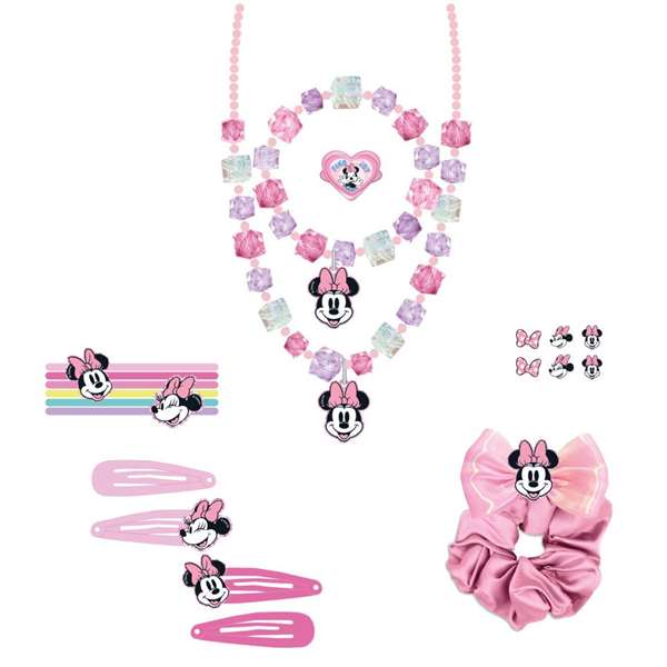 Cerdá Accesorios de Belleza Minnie (12 Piezas) 28.0 x 21.6 x 3.8 cm