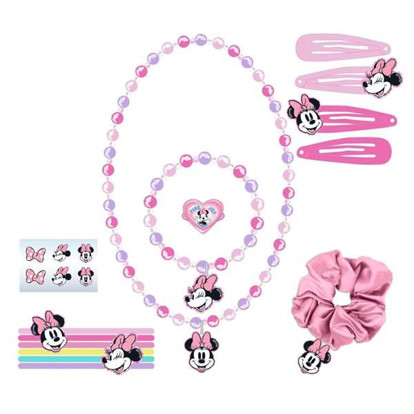 Cerdá Accesorios de Belleza Minnie (12 Piezas) 28.0 x 21.6 x 3.8 cm