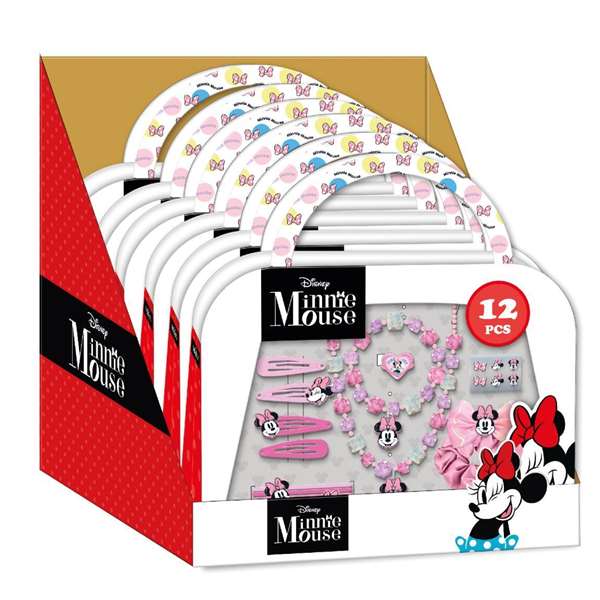 Cerdá Accesorios de Belleza Minnie (12 Piezas) 28.0 x 21.6 x 3.8 cm