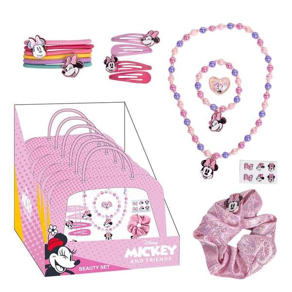 Cerdá Accesorios de Belleza Minnie (12 Piezas) 28.0 x 21.6 x 3.8 cm