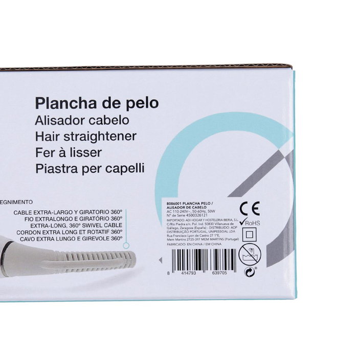 Plancha de Pelo Gallery DCook 50 W - 33 cm (12 Unidades) Plancha de Pelo Gallery DCook 50 W - 33 cm (12 Unidades)