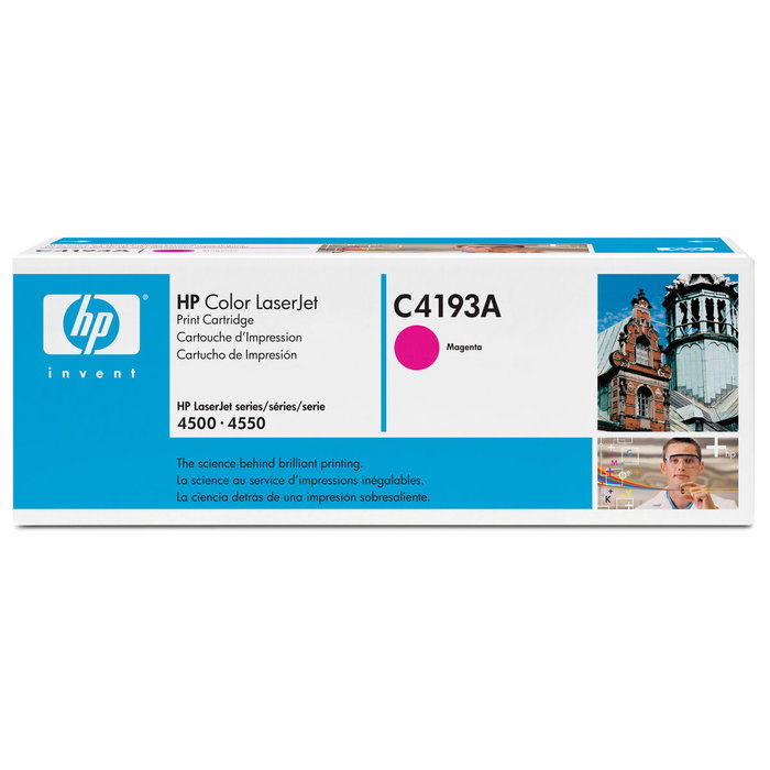 HP Cartucho de tóner C4193A 640A Magenta HP Cartucho de tóner C4193A 640A Magenta