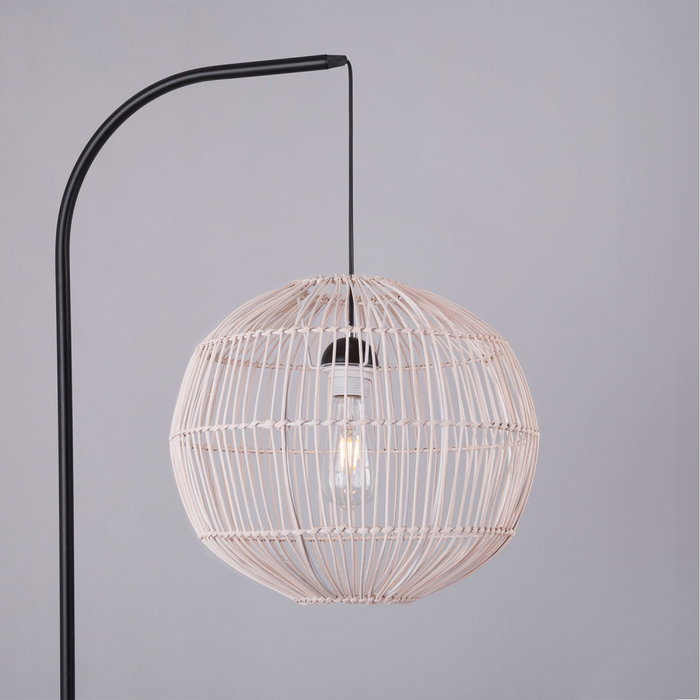 Longquan Lámpara de Pie [SKD-F1004] - Diseño Elegante con Bombilla LED E27 para Salón, Dormitorio