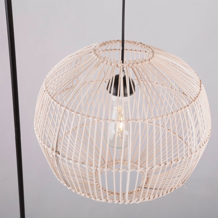 Longquan Lámpara de Pie [SKD-F1004] - Diseño Elegante con Bombilla LED E27 para Salón, Dormitorio
