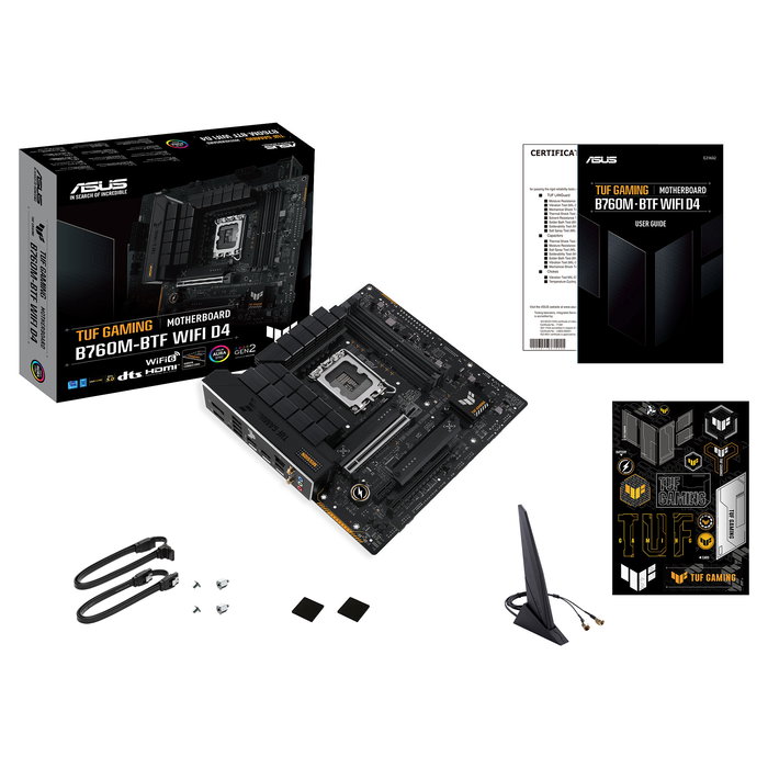 ASUS Placa Base B760M-PLUS GAMING BTF mATX DDR4 Socket LGA 1700