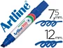 Artline Rotulador Marcador Permanente 100 Azul Punta Biselada 7.5/12 mm