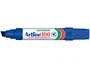 Artline Rotulador Marcador Permanente 100 Azul Punta Biselada 7.5/12 mm