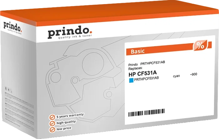 Prindo Tóner Basic Cian compatible con HP 205A Prindo Tóner Basic Cian compatible con HP 205A