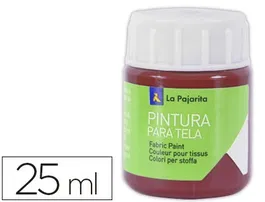La Pajarita Pintura para Tela Rojo Inglés 25 ml