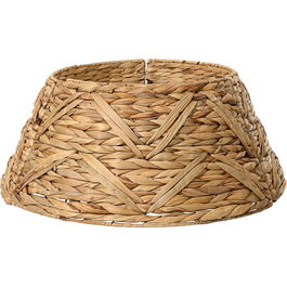 Everlands Cubre pie de árbol de jacinto de agua Ø57 x 25 cm para árbol de navidad desmontable