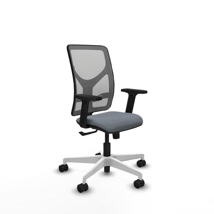 PIQUERAS Y CRESPO Silla de oficina Motilla Gris con Mecanismo Sincro PIQUERAS Y CRESPO Silla de oficina Motilla Gris con Mecanismo Sincro