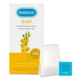 MANASUL Manasul Diet Eco 25 Bolsitas