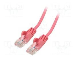 GOOBAY Patch cord Cat 5e U/UTP 3m Rosa