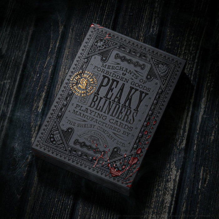 Peaky Blinders Baraja de cartas Forged In Smoke and Blood