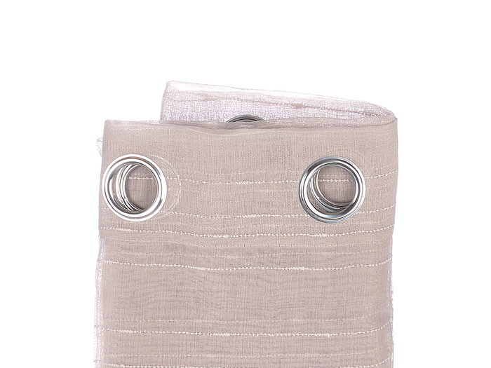 Giftdecor Cortina Gris Rayas Horizontales 140 x 260 cm (Dimensiones del producto: 34 x 1.5 x 27 cm) (Set de 6)