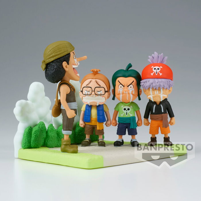 BANPRESTO Figura Usopp Pirates Log Stories One Piece 7cm BANPRESTO Figura Usopp Pirates Log Stories One Piece 7cm