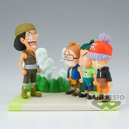 BANPRESTO Figura Usopp Pirates Log Stories One Piece 7cm