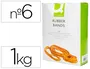 Q-connect Gomillas Elásticas Caja 1000 gr Número 6 60 x 2 mm