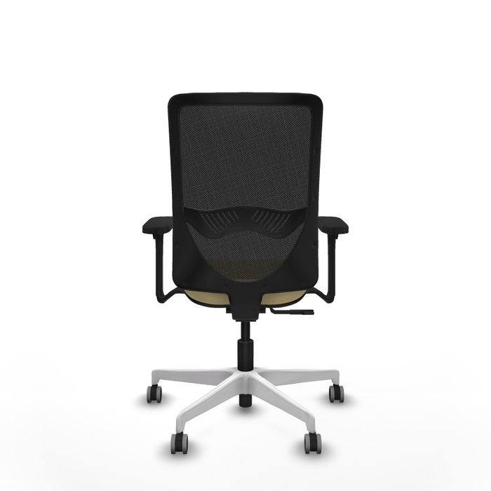 PIQUERAS Y CRESPO Silla de Oficina Zulema con Mecanismo Sincro, Crema y Negro PIQUERAS Y CRESPO Silla de Oficina Zulema con Mecanismo Sincro, Crema y Negro