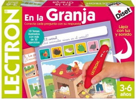 DISET Lectron en la granja, conecta pregunta con respuesta educativo