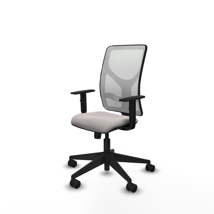 PIQUERAS Y CRESPO Silla de oficina Motilla Blanca con mecanismo Sincro PIQUERAS Y CRESPO Silla de oficina Motilla Blanca con mecanismo Sincro