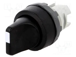 ABB M3S Interruptor Rotativo de 3 Posiciones Negro 22mm