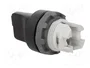 ABB M3S Interruptor Rotativo de 3 Posiciones Negro 22mm