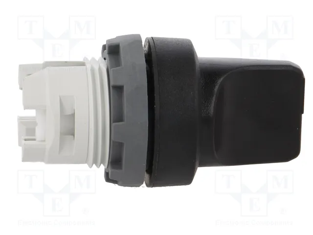 ABB M3S Interruptor Rotativo de 3 Posiciones Negro 22mm