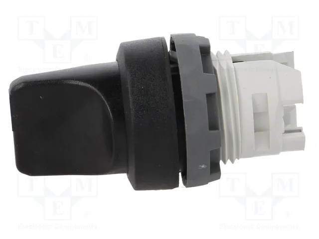 ABB M3S Interruptor Rotativo de 3 Posiciones Negro 22mm