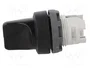 ABB M3S Interruptor Rotativo de 3 Posiciones Negro 22mm