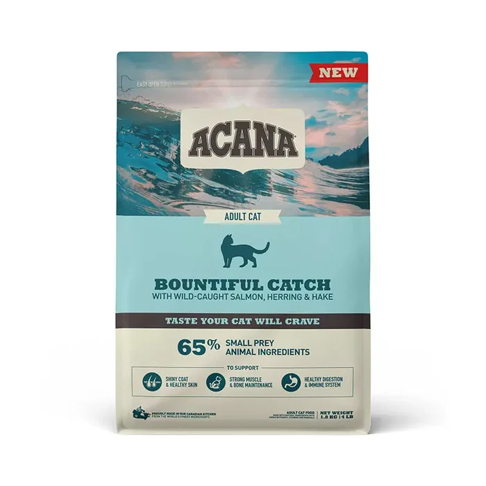 Acana Bountiful Adult Pienso para Gatos con Salmón, Arenque y Trucha - 1,8 kg Acana Bountiful Adult Pienso para Gatos con Salmón, Arenque y Trucha - 1,8 kg