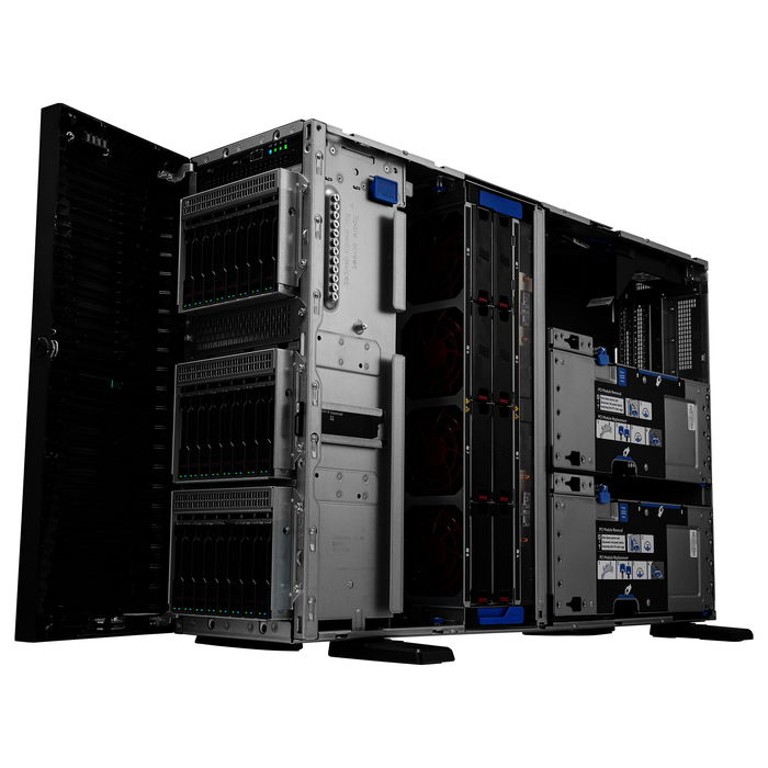 HPE Servidor ML350 Gen11 Torre Xeon Silver 4514Y, 64GB RAM, 2x2.4TB SAS, 8 Bahías SFF, MR408i-o, 2x1000W